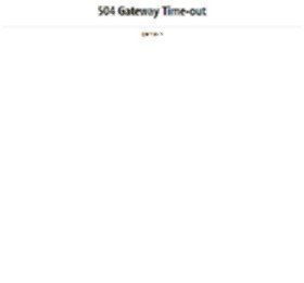 504 Gateway Time-out